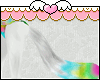 M| Rainbow Kitty Tail