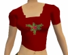 FF~ Red Holly Top