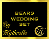 BEARS WEDDING SET