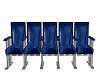 Blue Concert Chairs