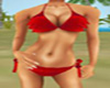 Red Beach Bikini