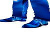 blue suit shoes