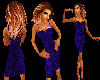 Sapphire Rouched Dress
