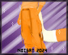 Orange Cargo Pants *NB*