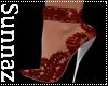 (S1)Lace Heel Red