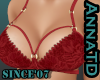 ATD.Mia lace bra red