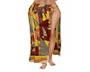 Afro print skirt/Gee
