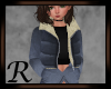 Sherpa Layer Coat DBlue