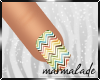 !mml Chevron Nails