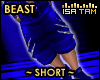 ! Blue Beast Short
