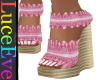Pink Poria Wedges