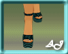 (AJ) Zebra Allure Shoes