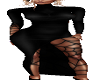 BLACK SPIDER GOWN