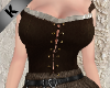 K | Dark Brown Corset