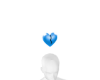 blue animated heart