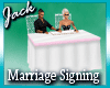 Wedding Marriage Signing