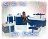 Royal Blue Gift Box Pose