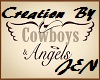 cowboy & angels pillar