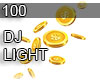100 DJ LIGHT GOLD