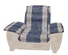 COUNTRY BLUE RECLINER