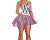 Lavender Stripes Dress
