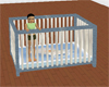 Blue big baby Playpen