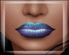 Purple Blue Lips
