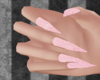 C/ Nails Pink Glitter