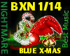 L- BLUE CHRISTMAS