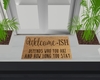 Welcome- Ish Welcome Mat