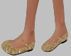 Gold Grek Girl Shoes