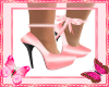 Pink Lacetrim Shoes