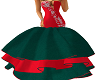 {D}red and green dress