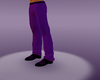 purple dress pants