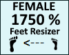 Feet Scaler 1750%