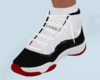 Black/Red Sneakers