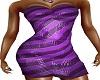 *OC* Purple Stripe Dress