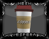 -V-Coffee Cup Mesh M/F L