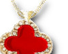 Red Clover Necklace