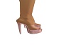 Blush Plastic Heels