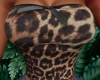 cheetah tube top