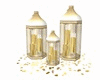 Wedding Candles Gold