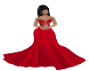 Red Lace Gown