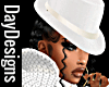 White Diamond Fedora M/F