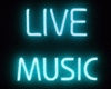 Blue Neon Sign Animated