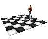 (GP) Checker Floor B/W