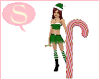 S. Giant Candy Cane c.