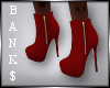Banks Red Booties