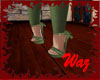 !W Bow Shoe Green 2