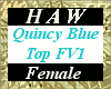 Quincy Blue Top FV1